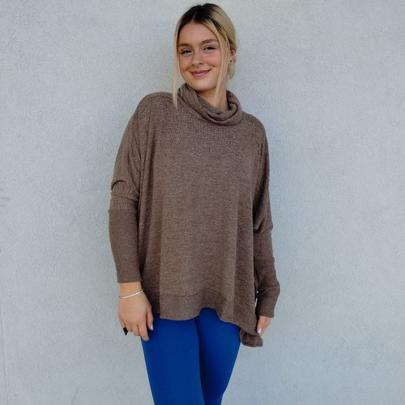 Zenana Poncho Sweaters - Picture 1 of 4